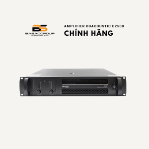 Đẩy 2 kênh DBacoustic DB D2500